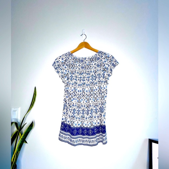 Hilary Radley Boho Flowy Top - Size Medium - Picture 3 of 5